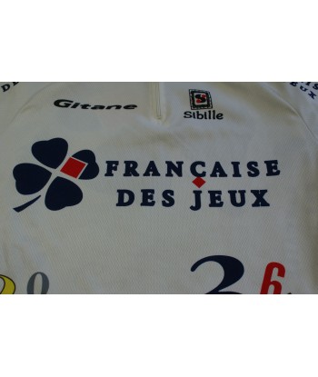 Maillot cyclisme vintage Française des jeux Sibille Gitane store