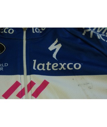 Maillot vélo rétro enfant Quick Step Vermarc UCI Latexco Lidl en linge