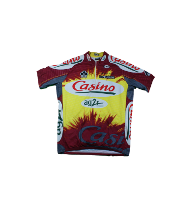 Maillot vélo vintage Louis Garneau Casino Colnago Peugeot livraison gratuite