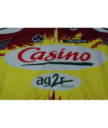 Maillot vélo vintage Louis Garneau Casino Colnago Peugeot livraison gratuite