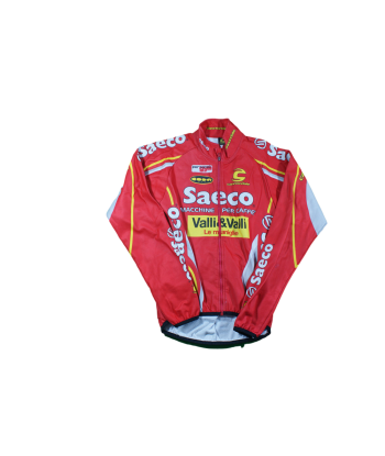 Veste vélo rétro Cannondale Saeco soldes