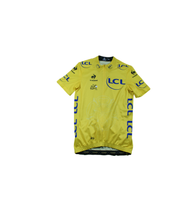 Maillot cyclisme vintage Le Coq Sportif LCL Tour de France 2014 rembourrage situé sous