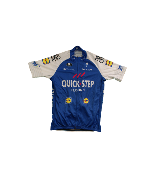 Maillot vélo rétro Vermarc Quick Step Latexco paiement sécurisé