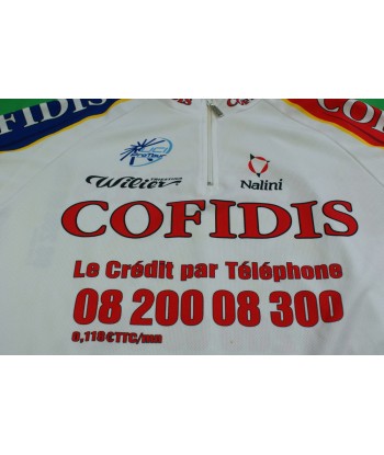 Maillot cyclisme vintage Cofidis Nalini UCI en ligne des produits 