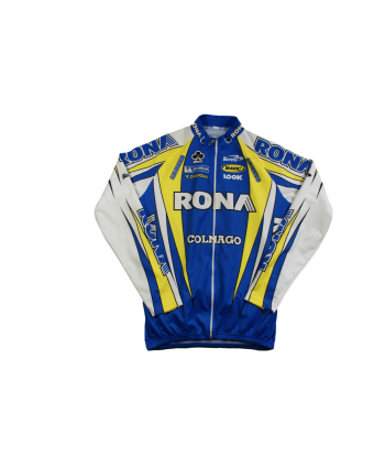 Veste vélo rétro Diadora Rona Shimano Mavic Michelin Colnago Look Biemme de France