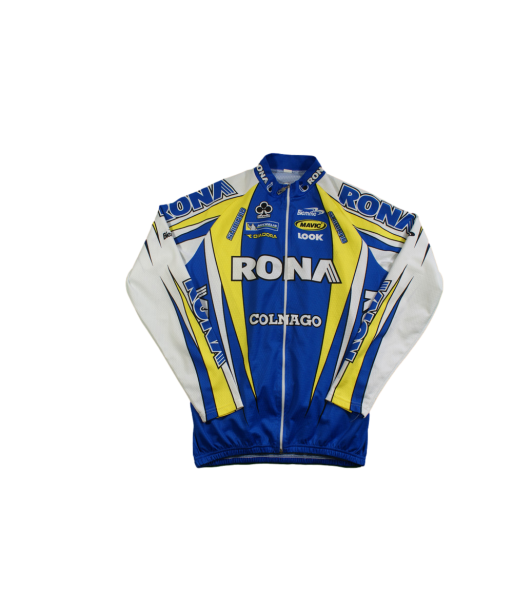 Veste vélo rétro Diadora Rona Shimano Mavic Michelin Colnago Look Biemme de France