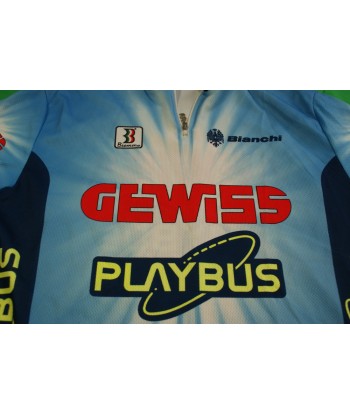 Maillot cyclisme vintage Gewiss Bianchi Biemme Playbus pas cher chine