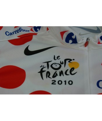 Maillot à pois vélo rétro Nike Tour de France Carrefour Les êtres humains sont 