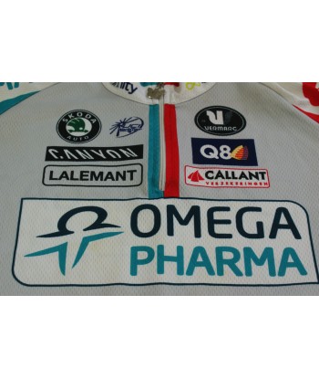 Maillot vélo vintage Omega Pharme Vermarc Q8 Voir les baskets