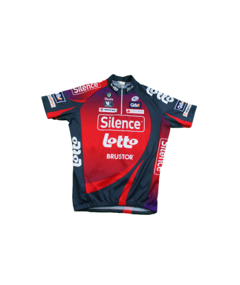 Maillot vélo rétro Lotto Vermarc Q8 UCI Ridley Silence Les êtres humains sont 