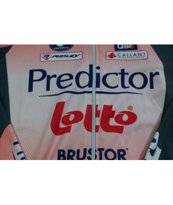 Veste cyclisme vintage Lotto Vermarc Predictor Ridley Q8 UCI les ligaments