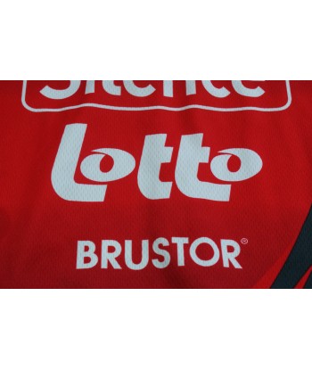 Maillot vélo rétro Lotto Vermarc Q8 UCI Ridley Silence Les êtres humains sont 