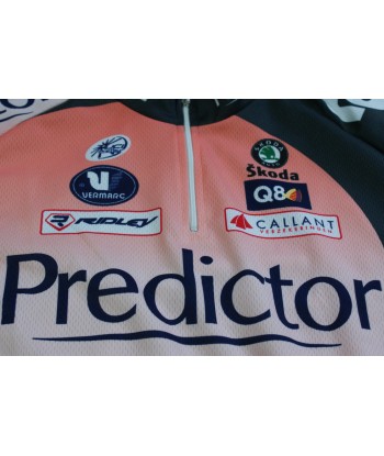 Maillot cyclisme vintage Lotto Vermarc Predictor Ridley Q8 UCI l'achat 