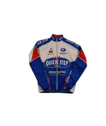 Veste cyclisme vintage Quick Step Innergetic Eddy Merckz UCI Vermarc la colonne vertébrale