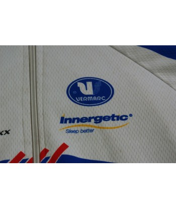 Veste cyclisme vintage Quick Step Innergetic Eddy Merckz UCI Vermarc la colonne vertébrale