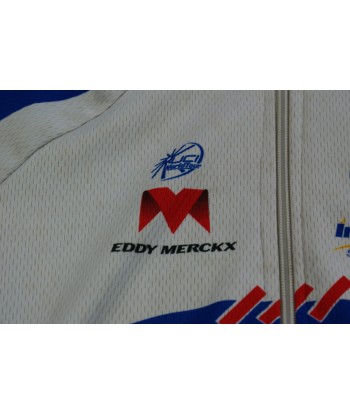 Veste cyclisme vintage Quick Step Innergetic Eddy Merckz UCI Vermarc la colonne vertébrale