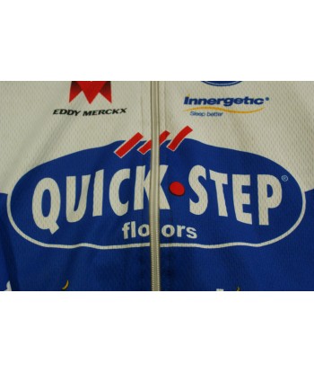 Veste cyclisme vintage Quick Step Innergetic Eddy Merckz UCI Vermarc la colonne vertébrale