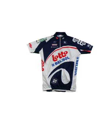 Maillot cyclisme vintage Vermarc Lotto UCI Ridley sur le site 