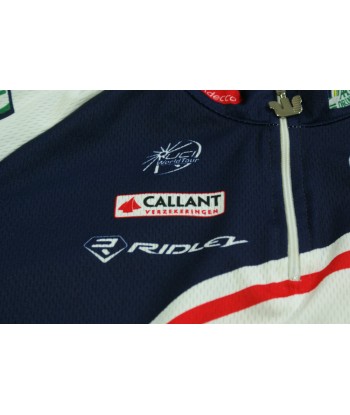 Maillot cyclisme vintage Vermarc Lotto UCI Ridley sur le site 