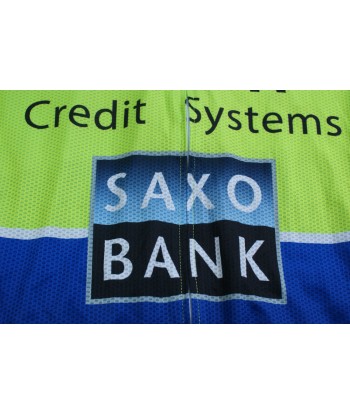 Maillot vélo vintage Saxo Bank Tinkoff Paris Déstockage Promo