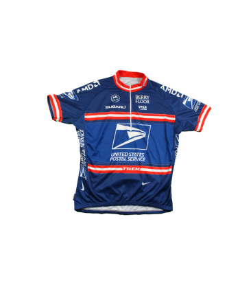 Maillot vélo rétro United States Postal Service Nike Subaru à prix réduit toute l'année