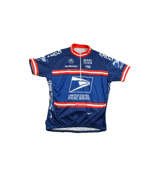 Maillot vélo rétro United States Postal Service Nike Subaru à prix réduit toute l'année