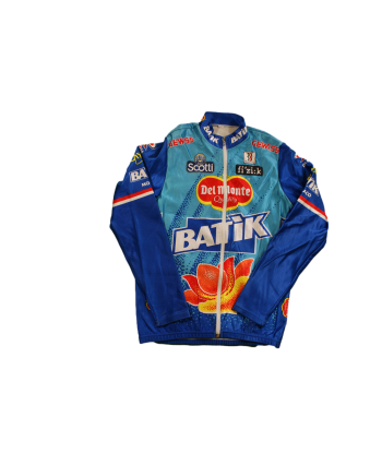 Veste cyclisme vintage Batik Biemme Gewiss Del Monte Economisez 