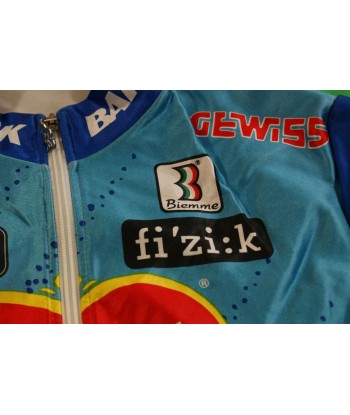 Veste cyclisme vintage Batik Biemme Gewiss Del Monte Economisez 