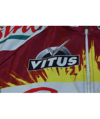 Veste cyclisme vintage Casino AG2R Peugeot Nalini Vitus une grave pollution 