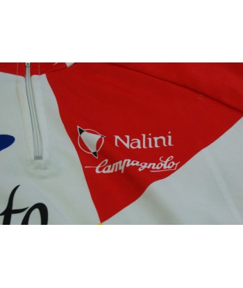 Maillot vélo rétro Nalini Banesto Campagnolo rembourrage situé sous