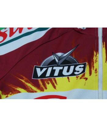 Maillot vélo vintage Casino Nalini Peugeot Vitus AG2R solde