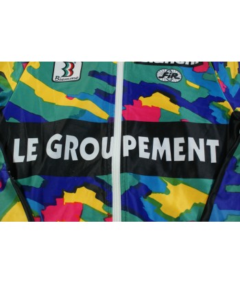 Veste vélo rétro Biemme Bianchi Le groupement l'achat 