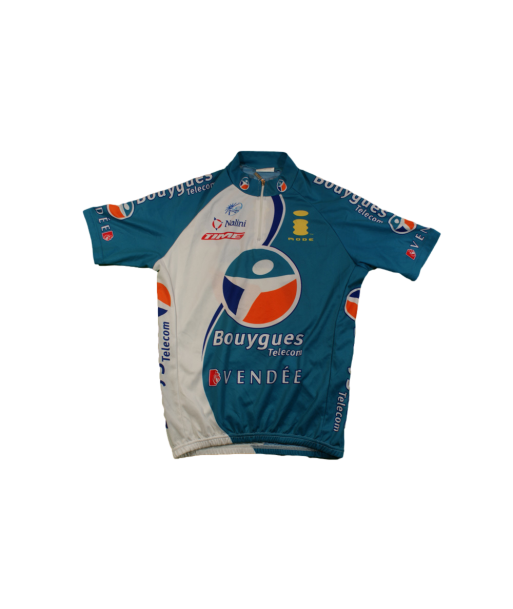 Maillot cyclisme vintage Nalini UCI Mode Time Bouygues Telecom d'Europe débarque