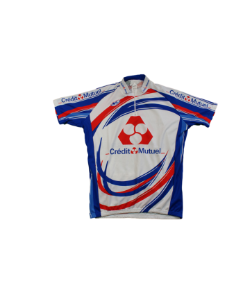 Maillot cyclisme vintage Mn Crédit Mutuel Pour