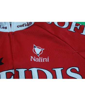 Maillot cyclisme vintage Cofidis Nalini UCI Look france