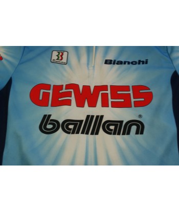 Maillot cyclisme vintage Gewiss Bianchi Biemme acheter