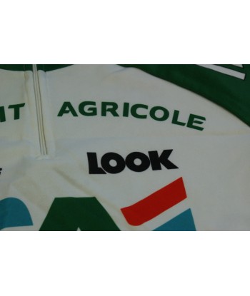 Maillot cyclisme vintage Crédit Agricole Look Nalini la chaussure