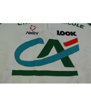 Maillot cyclisme vintage Crédit Agricole Look Nalini la chaussure