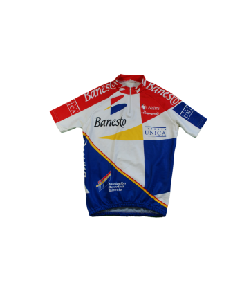 Maillot cyclisme vintage Banesto Campagnolo Nalini suggérées chez