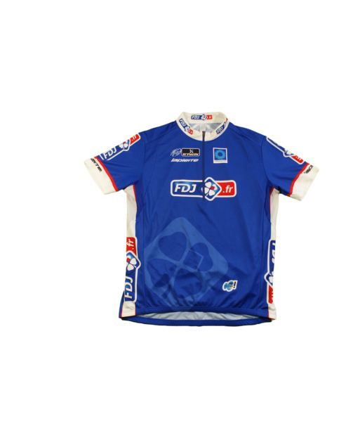 Maillot cyclisme vintage Française des Jeux Lapierre UCI Le bleuet de France b'Twin la livraison gratuite