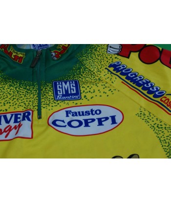 Maillot vélo rétro Polti Santini Fausto Coppi Comparez plus de prix