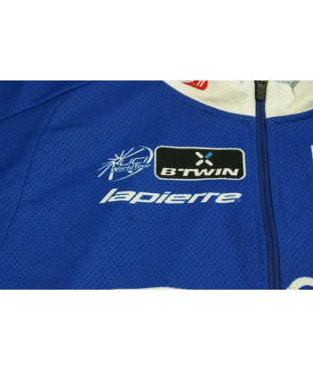 Maillot cyclisme vintage Française des Jeux Lapierre UCI Le bleuet de France b'Twin la livraison gratuite