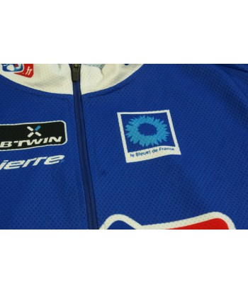 Maillot cyclisme vintage Française des Jeux Lapierre UCI Le bleuet de France b'Twin la livraison gratuite