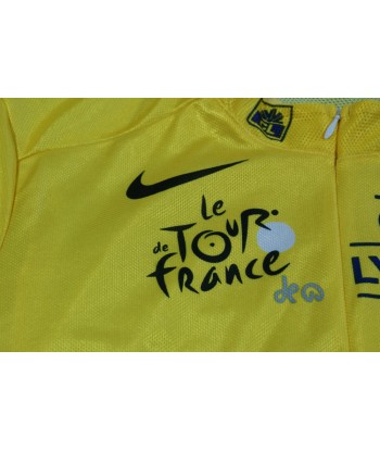 Maillot vélo rétro jaune Nike Tour de France Crédit Lyonnais Comparez plus de prix