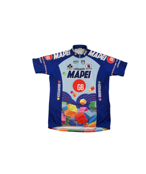 Maillot vélo rétro Mapei Colnago UCI 1995 Sportful plus qu'un jeu 