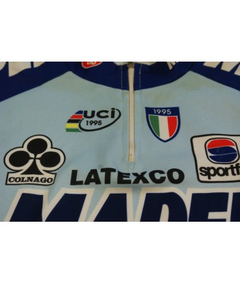 Maillot vélo rétro Mapei Colnago UCI 1995 Sportful plus qu'un jeu 