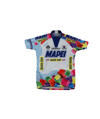 Maillot vélo rétro Mapei Colnago Shimano Quick Step Sportful les ctes