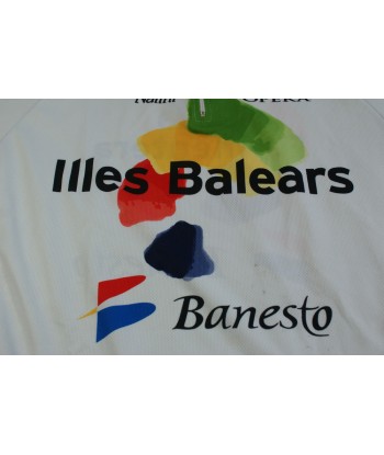 Maillot vélo rétro Nalini Banesto Illes Balears Opera l'évolution des habitudes 