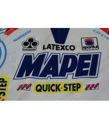 Maillot vélo rétro Mapei Colnago Shimano Quick Step Sportful les ctes