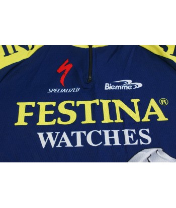 Maillot vélo rétro Specialized Biemme Festina chez Cornerstreet bien 